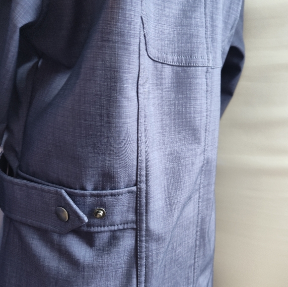 Free Country Jacket , Walk Length, Waterproof, Sz M - Picture 4 of 8